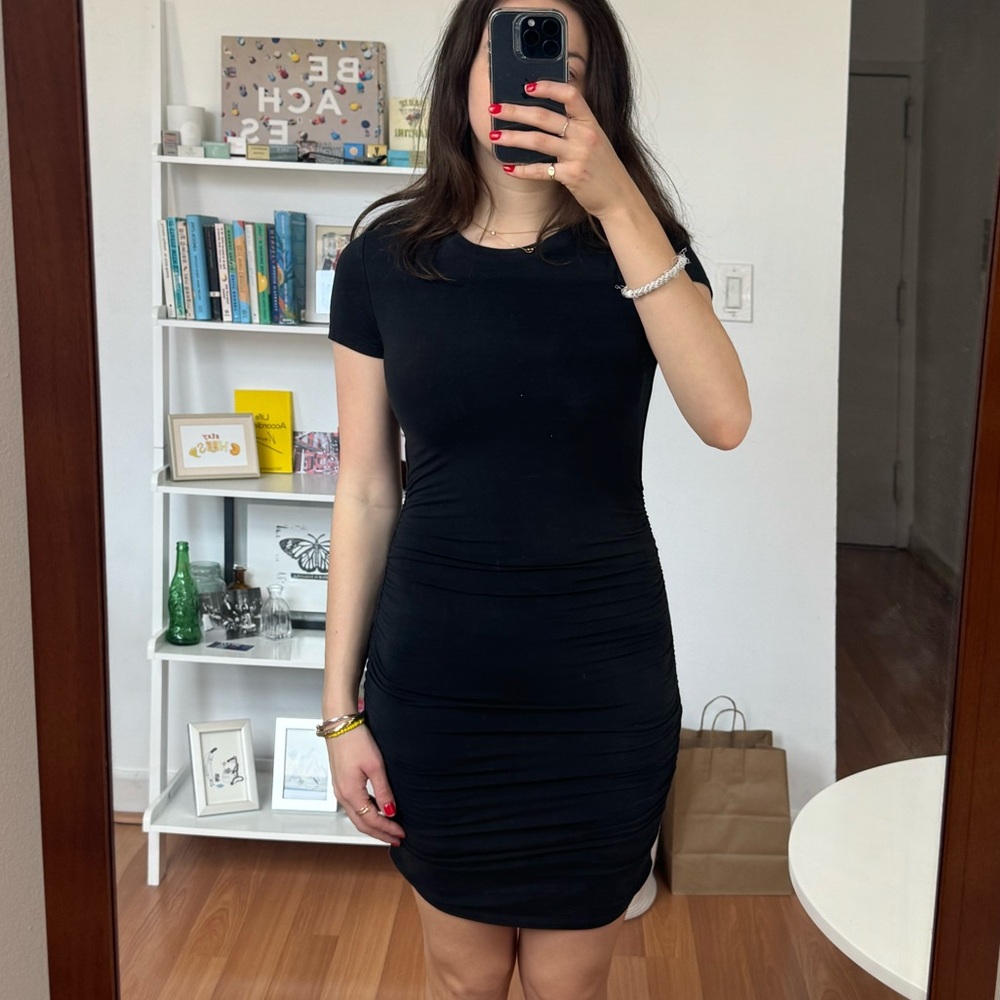 Elegant Black Bodycon Dress